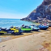 Jet skis no Mar Menor