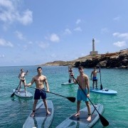 Paddle surf transparente
